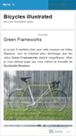 Mobile Screenshot of bicyclesillustrated.wordpress.com