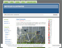 Tablet Screenshot of bicyclesillustrated.wordpress.com