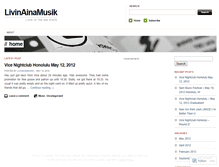 Tablet Screenshot of livinainamusik.wordpress.com