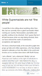 Mobile Screenshot of fatpoet.wordpress.com