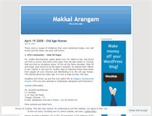 Tablet Screenshot of makkalarangam.wordpress.com