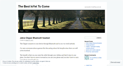 Desktop Screenshot of isyet.wordpress.com