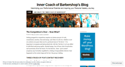 Desktop Screenshot of innercoachofbarbershop.wordpress.com