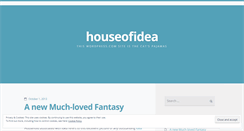 Desktop Screenshot of houseofidea.wordpress.com