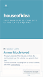 Mobile Screenshot of houseofidea.wordpress.com