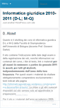 Mobile Screenshot of informaticagiuridicagsduemiladieci.wordpress.com