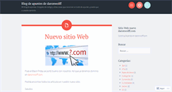 Desktop Screenshot of daronwolff.wordpress.com