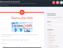 Tablet Screenshot of daronwolff.wordpress.com