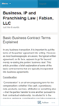 Mobile Screenshot of businessandfranchiselaw.wordpress.com