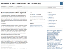 Tablet Screenshot of businessandfranchiselaw.wordpress.com