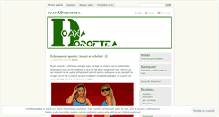 Desktop Screenshot of ioanadoroftea.wordpress.com