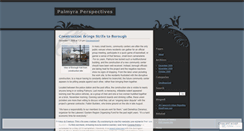 Desktop Screenshot of palmyranj.wordpress.com