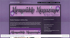Desktop Screenshot of maddmagazines.wordpress.com