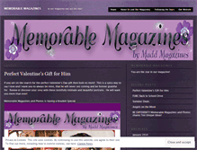 Tablet Screenshot of maddmagazines.wordpress.com