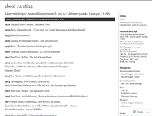 Tablet Screenshot of aboutcurating.wordpress.com
