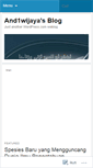 Mobile Screenshot of and1wijaya.wordpress.com