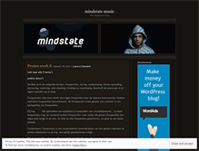 Tablet Screenshot of mindstatemusic.wordpress.com