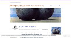 Desktop Screenshot of bodegonconteclado.wordpress.com