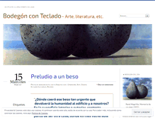 Tablet Screenshot of bodegonconteclado.wordpress.com