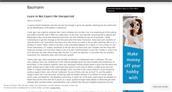 Desktop Screenshot of mgbaumann.wordpress.com