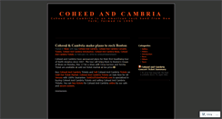 Desktop Screenshot of coheedncambria.wordpress.com