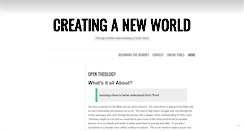 Desktop Screenshot of creationv2.wordpress.com
