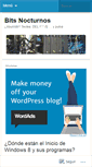 Mobile Screenshot of bitsnocturnos.wordpress.com