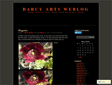 Tablet Screenshot of darcyarts.wordpress.com