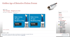 Desktop Screenshot of gadetection.wordpress.com
