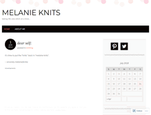 Tablet Screenshot of knittingdaisies.wordpress.com