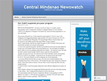 Tablet Screenshot of cmnewswatch.wordpress.com