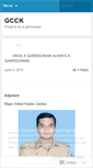 Mobile Screenshot of garrisonian.wordpress.com