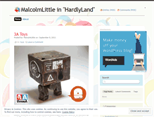 Tablet Screenshot of malcolmlittle.wordpress.com