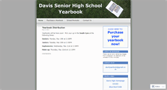Desktop Screenshot of dhsyearbook.wordpress.com