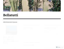 Tablet Screenshot of bellatutti.wordpress.com