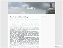 Tablet Screenshot of dcmazzie.wordpress.com