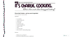 Desktop Screenshot of charliecooking.wordpress.com