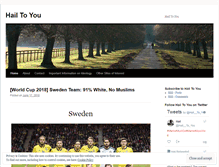Tablet Screenshot of hailtoyou.wordpress.com