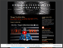 Tablet Screenshot of endtheilluminaticonspiracy.wordpress.com