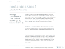 Tablet Screenshot of melaninskins1.wordpress.com