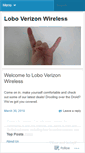 Mobile Screenshot of lobowireless.wordpress.com