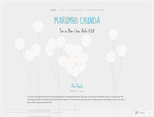 Tablet Screenshot of marumbochu.wordpress.com