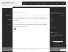 Tablet Screenshot of jauhdimata.wordpress.com