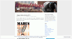 Desktop Screenshot of magusmabus.wordpress.com