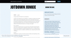 Desktop Screenshot of jotdownjunkie.wordpress.com