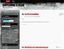 Tablet Screenshot of capcorne.wordpress.com