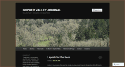 Desktop Screenshot of gophervalleyjrnl.wordpress.com