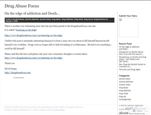 Tablet Screenshot of drugabusefocus.wordpress.com