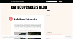 Desktop Screenshot of katiecupcakes.wordpress.com
