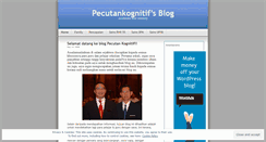 Desktop Screenshot of pecutankognitif.wordpress.com